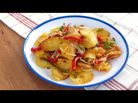 Patatas a lo pobre, la RECETA CON PATATAS más fácil