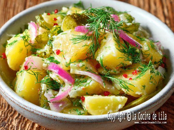 ensalada con patatas