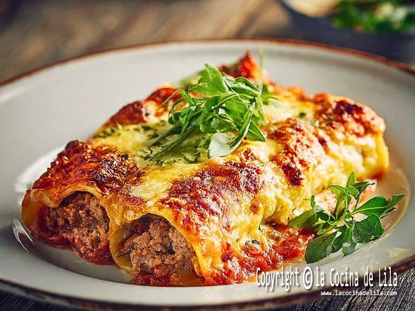 canelones de carne