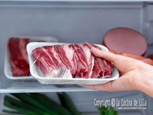 Cómo congelar carne correctamente