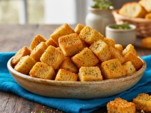 como hacer picatostes o cruton