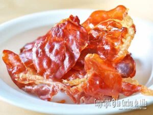 Cómo hacer crujiente de jamón