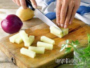 Tipos de corte para las patatas fritas