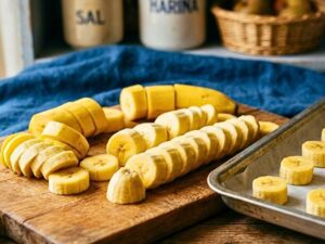 como congelar platanos correctamente