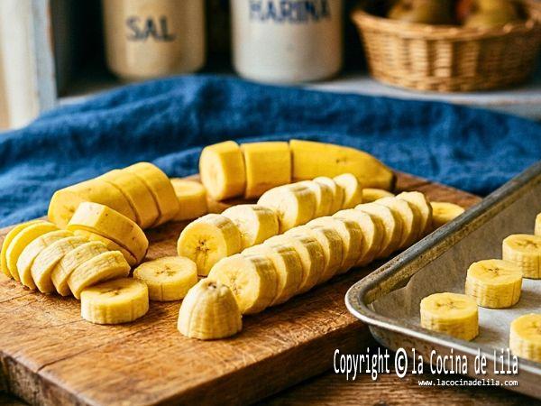 como congelar platanos correctamente