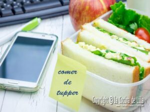 Comidas para llevar al trabajo en tupper