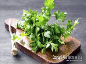 Cómo congelar perejil