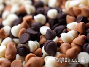 Cómo hacer gotas de chocolate