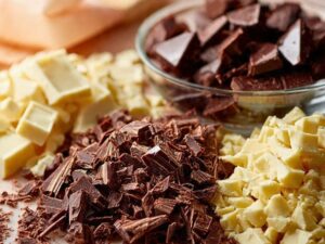 como hacer gotas de chocolate chips