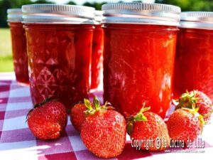 Cömo hacer sirope de fresa