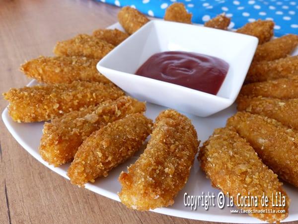 Palitos de mozzarella La Cocina de Lila
