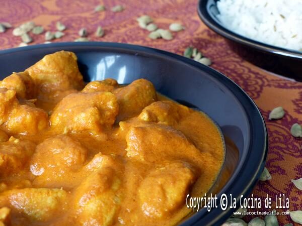 Pollo a la mantequilla