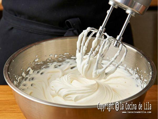 como hacer crema para batir