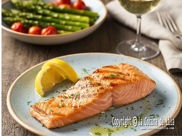 salmon a la plancha