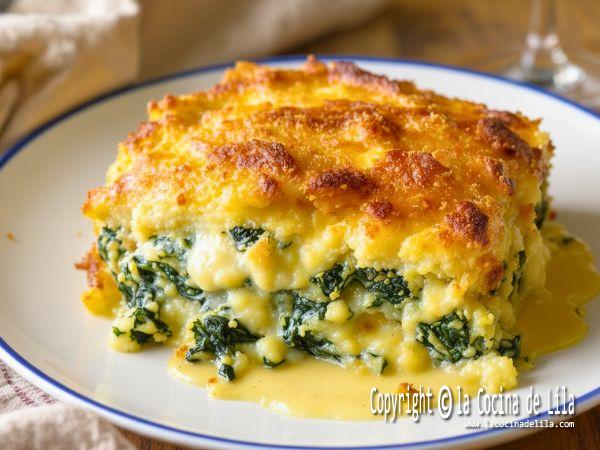 espinacas gratinadas