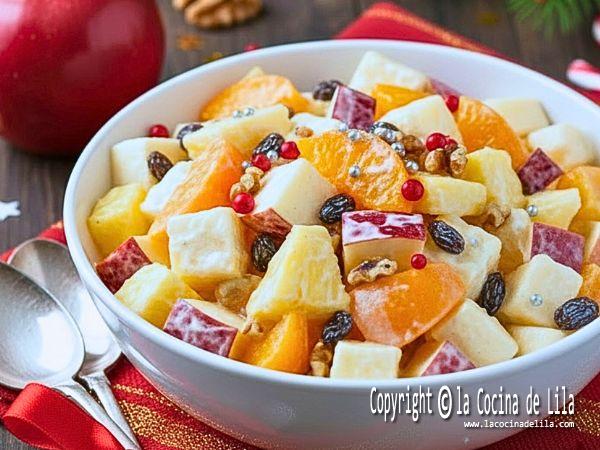 ensalada de manzana
