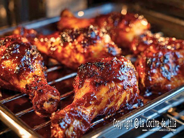 muslos de pollo al horno